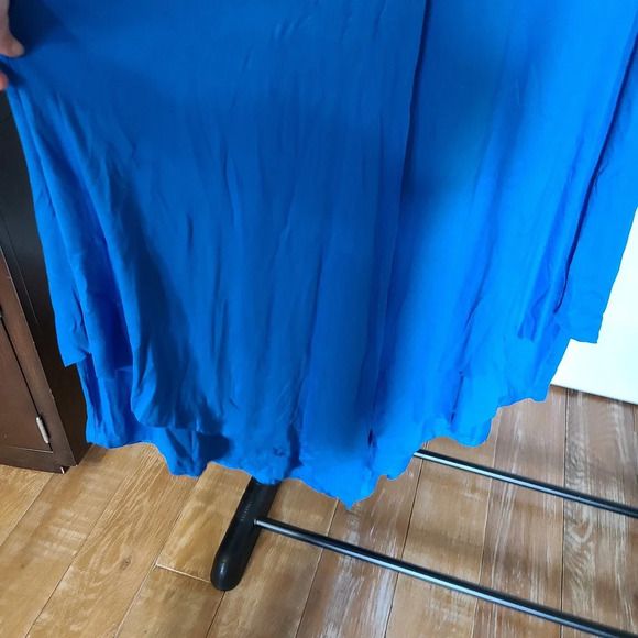 Soft Surroundings Women's Alexandra Asymmetrical Long Maxi Dress Size Large NWT - Picture 8 of 8